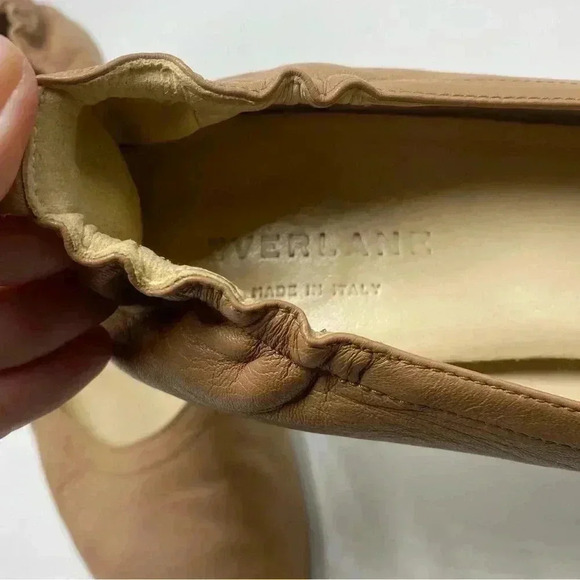 Everlane the Day ballet pumps capsule wardrobe block heels size 8.5 - Picture 6 of 6